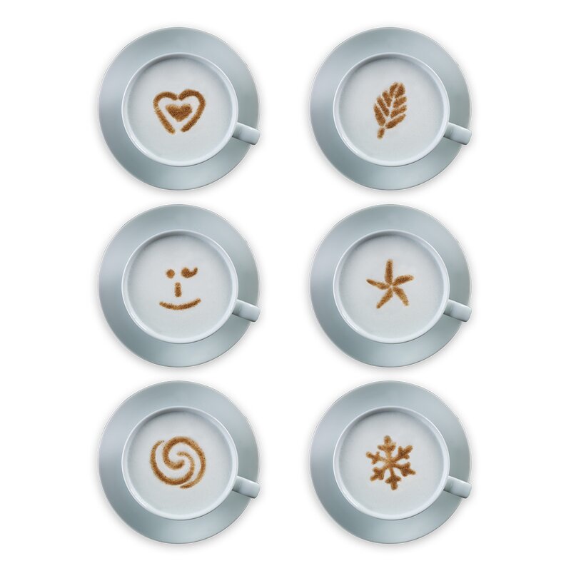 Aerolatte Cappuccino artist kaffe mönster