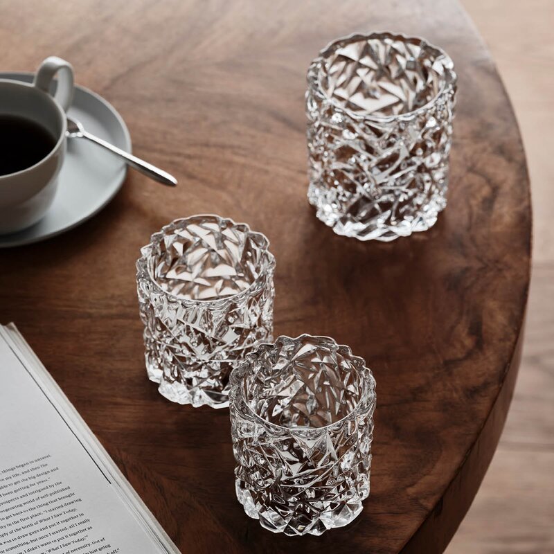 Orrefors Carat Ljuslykta 7,9 cm Klar