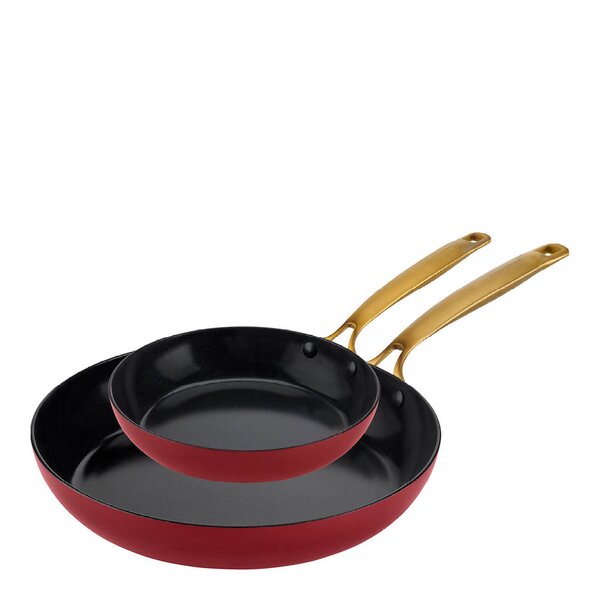 Combekk Element stekpanna 2 delar 20 + 28 cm bordeaux