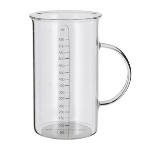 Blomsterbergs Måttkanna 75 cl borosilikatglas