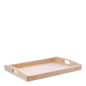 Kockums Jernverk Serveringsbricka med handtag 45x30 cm Bokträ