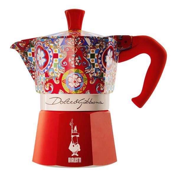 Moka express Dolce & Gabbana 3 koppar Röd
