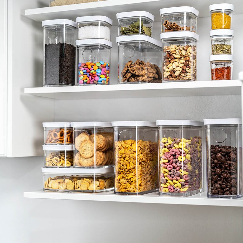 Zwilling Fresh & Save Cube kvadratisk vakuumburk med lock 1,6?L plast
