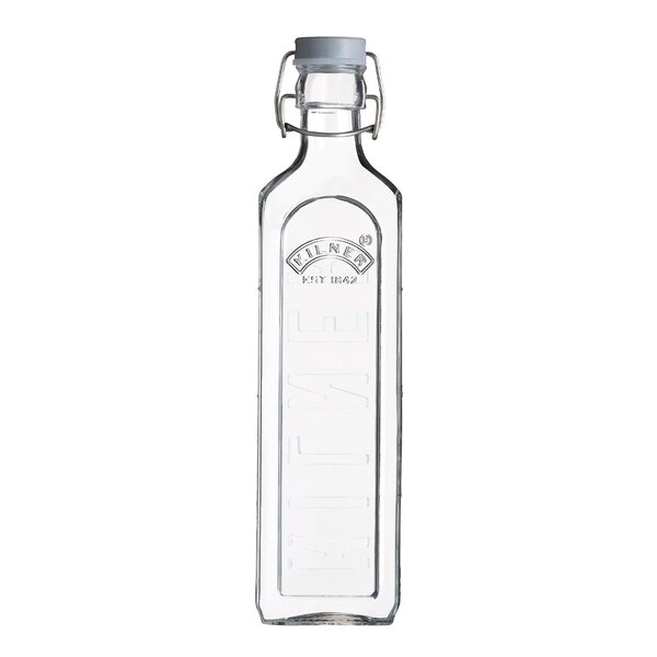 Kilner Patentflaska fyrkantig 1 L glas