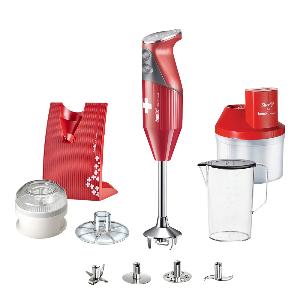 Bamix Stavmixer Swissline Superbox 200 w Röd