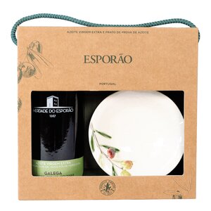 ESPORÃO Gåvoset olivolja 500 ml och skål