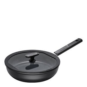 Fiskars Hard Face keramisk traktörpanna med lock 26 cm