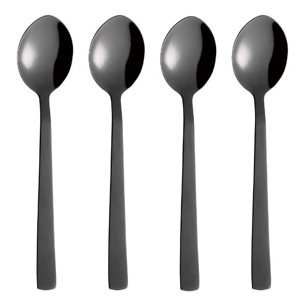 RAW Sked 21,5 cm 4-pack Svart
