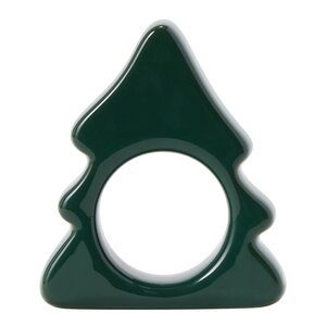 Lexington Tree servettring 7x8 cm grön