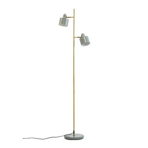Dyberg Larsen Ocean golvlampa 160 cm oliv/mässing