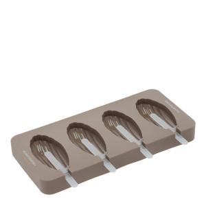 Blomsterbergs Isglassform Madeleine Silikon 4-pack Latte