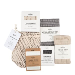 The Organic Company Zero Waste Basic set klassisk färgmix
