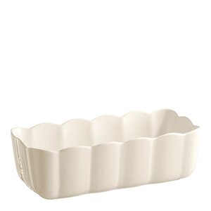 Emile Henry Madeleine bröd- och kakform 29x9 cm 2 L Cream