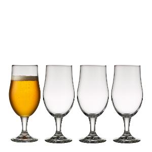 Lyngby Glas Juvel Ölglas 49 cl 4-pack
