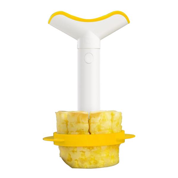 Vacu Vin Ananas Skivare & Delare Vit/Gul