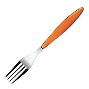 Guzzini Feeling gaffel 20,5 cm transparant orange
