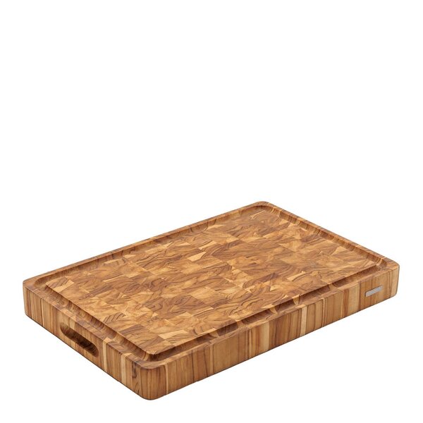 Tramontina Butcher Block skärbräda 60x40 cm ändträ teak