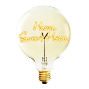 Elements Lighting MITB glödlampa LED 17 cm Home Sweet Home bärnsten