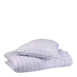 Home by Ilse Jacobsen Bedding Collection bäddset 140x220 cm + 50x70 cm powder blue stripes