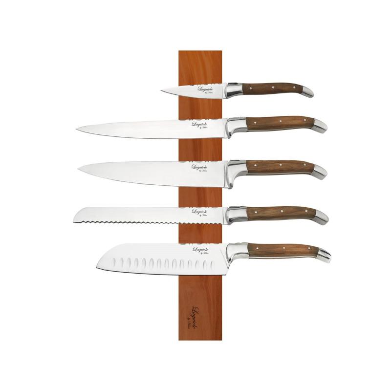 Laguiole by Haws Magnetlist för knivar 40 cm olivträ