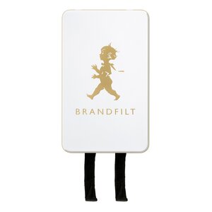 SOLSTICKAN Brandfilt 120x120 cm Vit/Guld