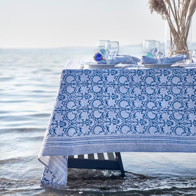 Chamois Paradise duk 150x350 cm navy blue