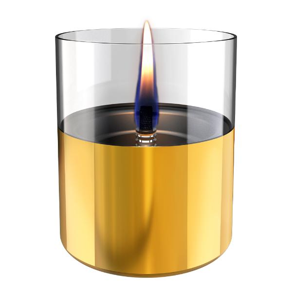 Lilly Lykta 10 cm Guld