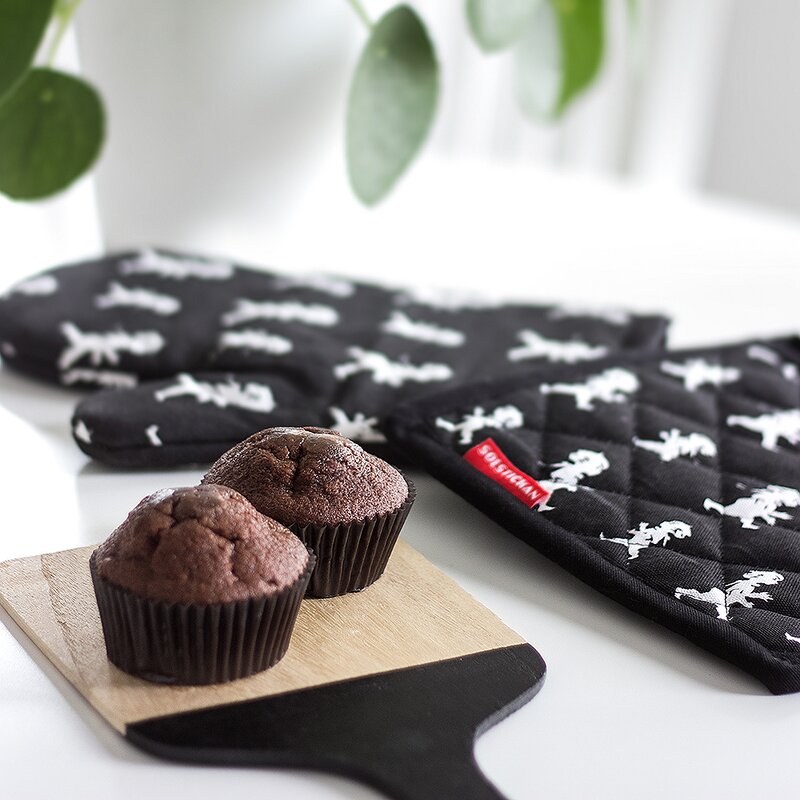 SOLSTICKAN Grillvante 30x22 cm Svart