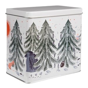 Martinex Mumin Plåtburk 15x9 cm Urskog ljus