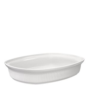 Kähler Hammershøi ugnsform 39x29,5 cm vit