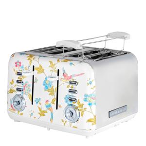 Laura Ashley Elveden Brödrost 4-skivor Vit