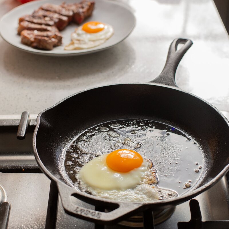 Lodge Cast Iron Chef Collection gjutjärnspanna 26 cm