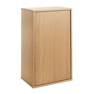 ReCollector Laundry Boks tvättkorg 30x43x70 cm Nordic Oak
