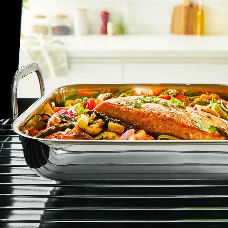 Tefal Emotion ugnsform liten 29x21 cm rostfritt stål