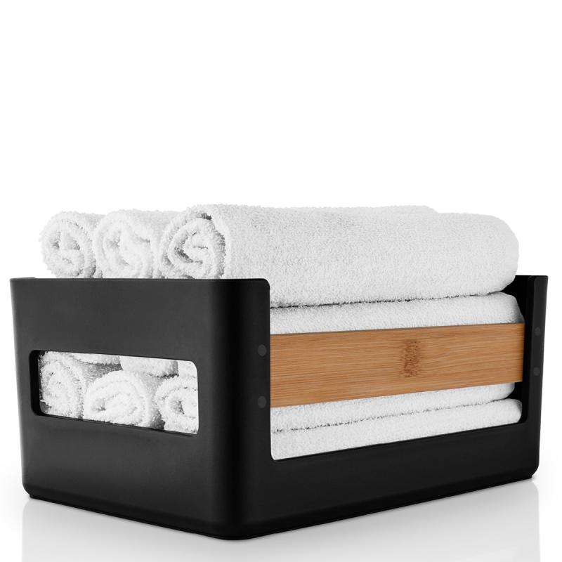 Eva Solo Nordic kitchen förvaringslåda 27 cm svart/bambu