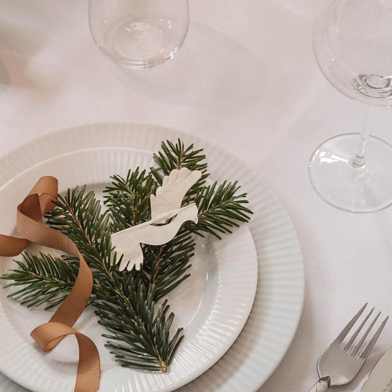 Eva Trio Legio Nova tallrik flat 28 cm 4-pack vit