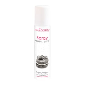 ScrapCooking Färgspray 40 ml silver