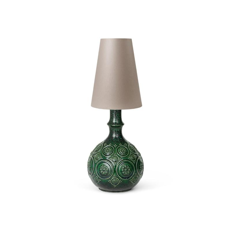 Bjørn Wiinblad Symphony Magic Lampfot 25,5 cm Mörkgrön
