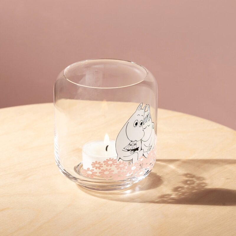 Muurla Mumin ljuslykta tillsammans 10 cm