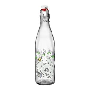 Muurla Mumin glasflaska Fläder 0,5 L