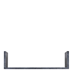 House Doctor Marr vägghylla i marmor 50 cm svart marmor