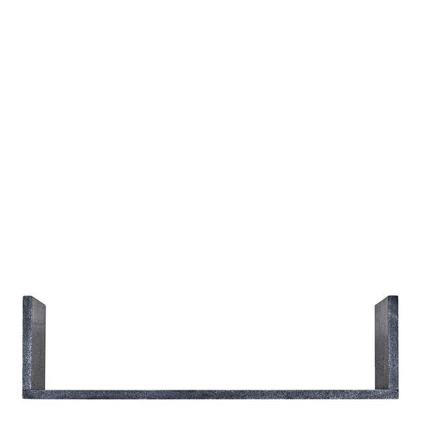 House Doctor Marr vägghylla i marmor 50 cm svart marmor