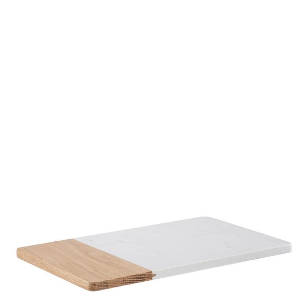 Modern House Celeste serveringsbricka 35x22 cm ek/vit