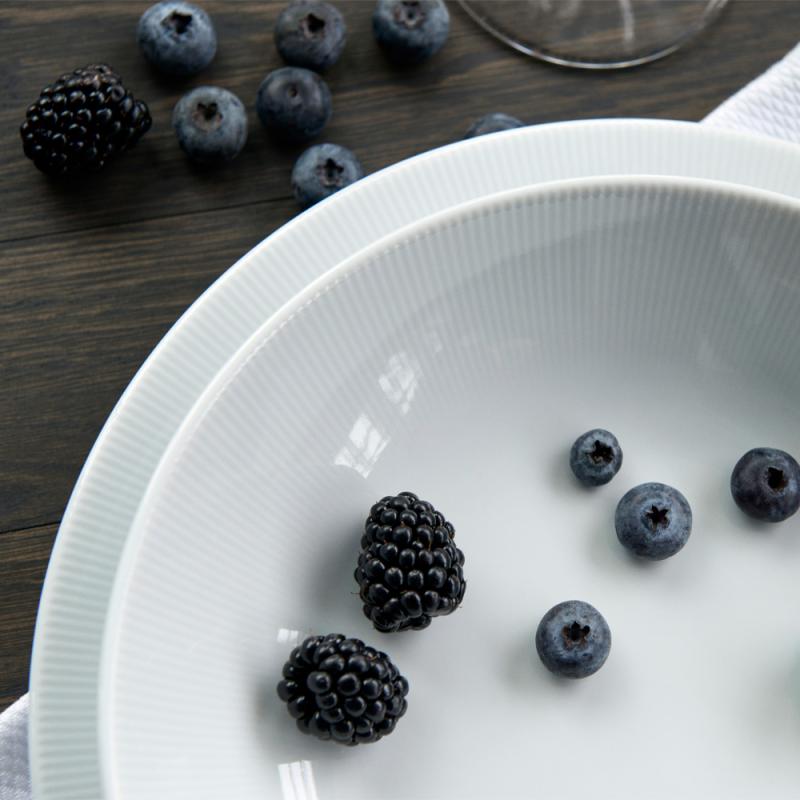 Pillivuyt Eventail Skål 0,8 liter Vit