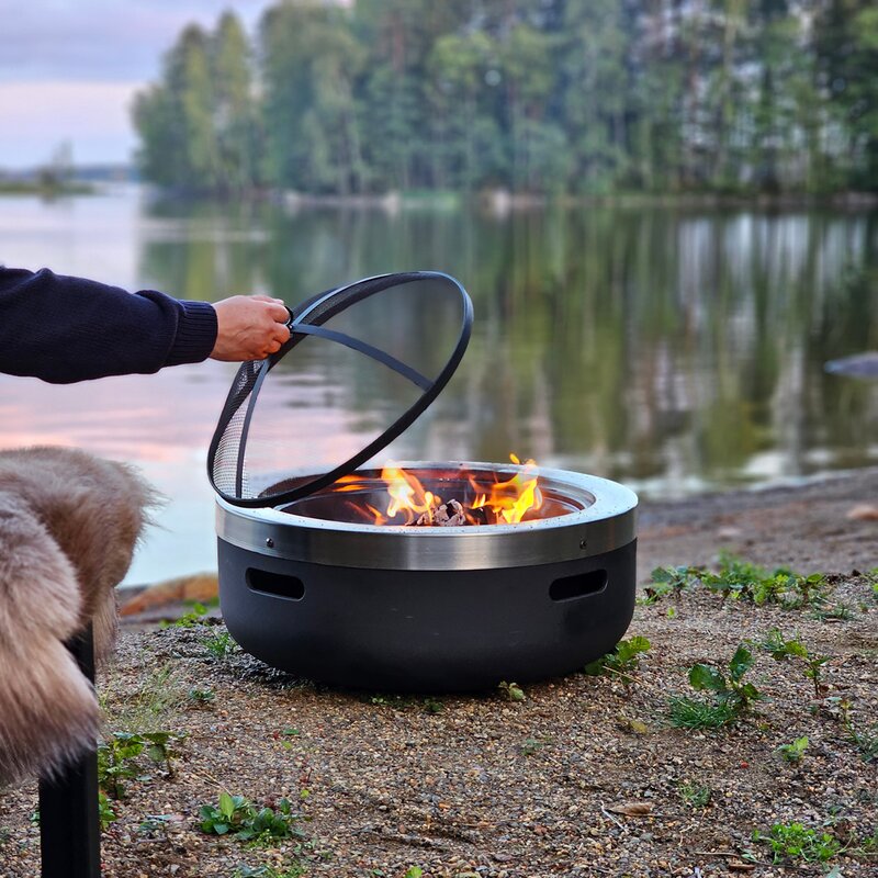 Mustang Burbank eldstad / eldfat för utomhusbruk