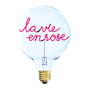 Elements Lighting MITB glödlampa LED 17 cm La Vie En Rose röd