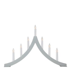 Star Trading Pagod adventsljusstake 7 ljus grå