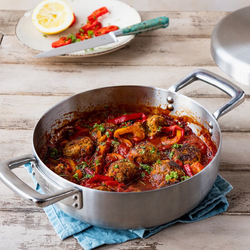 Samuel Groves Classic Stainless serveringspanna med lock 26 cm 2,5 L urban