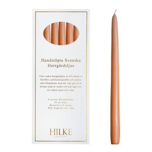 Hilke Herrgårdsljus 30 cm 6-pack Aprikos