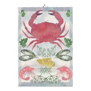 Ekelund Seafood Handduk 35x50 cm Flerfärgad